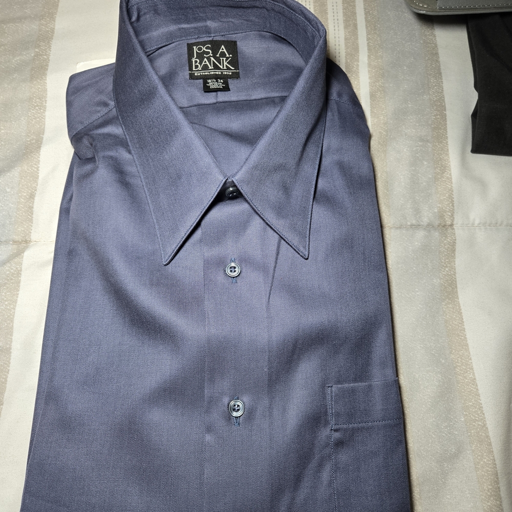 Jos. A. Bank Men's Charcoal Dress Shirt